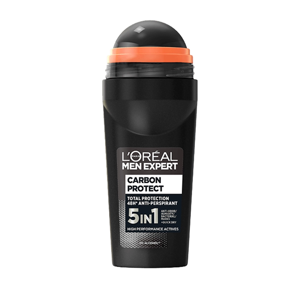01-2 (1) مام رولی مردانه لورآل رایحه محافظ کربنی L’OREAL CARBON PROTECT حجم 50 میلی لیتر - تصویر 1