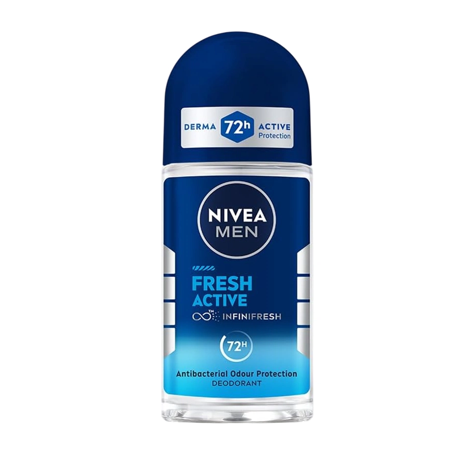 01-24 مام رولی مردانه نیوآ رایحه فرش اکتیو NIVEA fresh active حجم 50 میلی لیتر - تصویر 1
