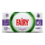 دستمال مرطوب سطوح چند منظوره فیری رایحه لاوندر FAIRY LAVANTA YAĞLI بسته 100 عددی