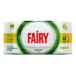 دستمال مرطوب سطوح چند منظوره فیری رایحه لیمو FAIRY LİMON YAĞLI بسته 100 عددی