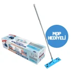 ست طی دسته‌دار و دستمال مرطوب طی مستر اوکسی MR.OXY MOP HEDİYELİ YER TEMİZLİK HAVLUSU - تصویر 2