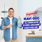اسپری رسوب بر و سرامیک چند منظوره آسپروکس ماوی گوج Asperox MAVİ GÜC حجم 1000 میلی لیتر - تصویر 3