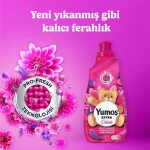 مایع نرم‌کننده و خوشبوکننده لباس یوموش اکسترا رایحه ارکیده Yumos EXTRA Orkide حجم 1440 میلی لیتر - تصویر 2
