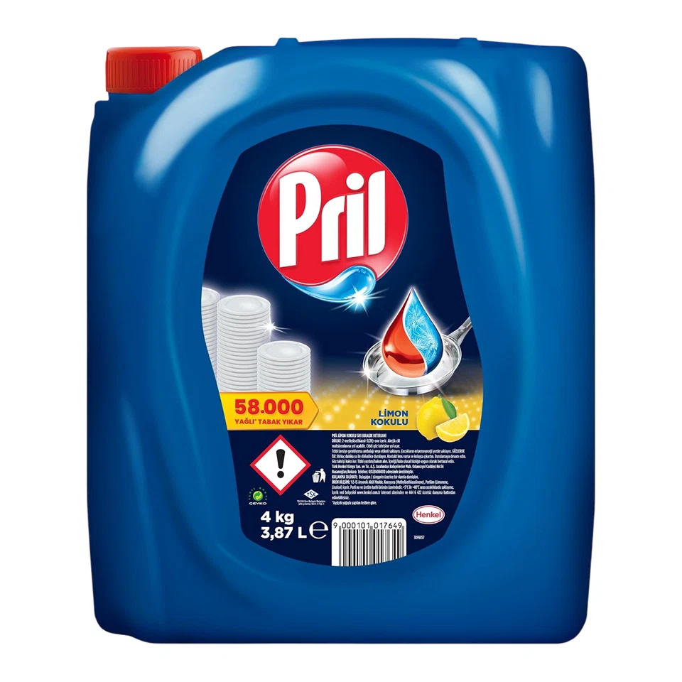 1-1 (1) مایع ظرفشویی دستی پریل Pril وزن 4 کیلوگرم - تصویر 1