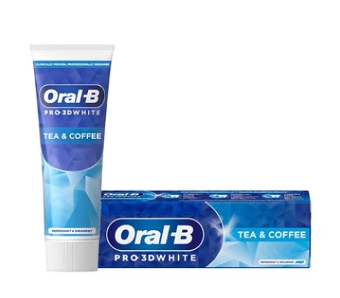 1-1 (1) خمیر دندان سفید کننده چای و قهوه اورال بی Oral-B حجم 75 میل - تصویر 1