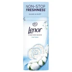 بوستر خوشبو کننده لباس لنور رایحه پنبه خنک Lenor IN-WASH SCENT BOOSTER وزن 155 گرم