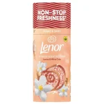 بوستر خوشبو کننده لباس لنور رایحه یاس و سدر سفید Lenor IN-WASH SCENT BOOSTER وزن 155 گرم