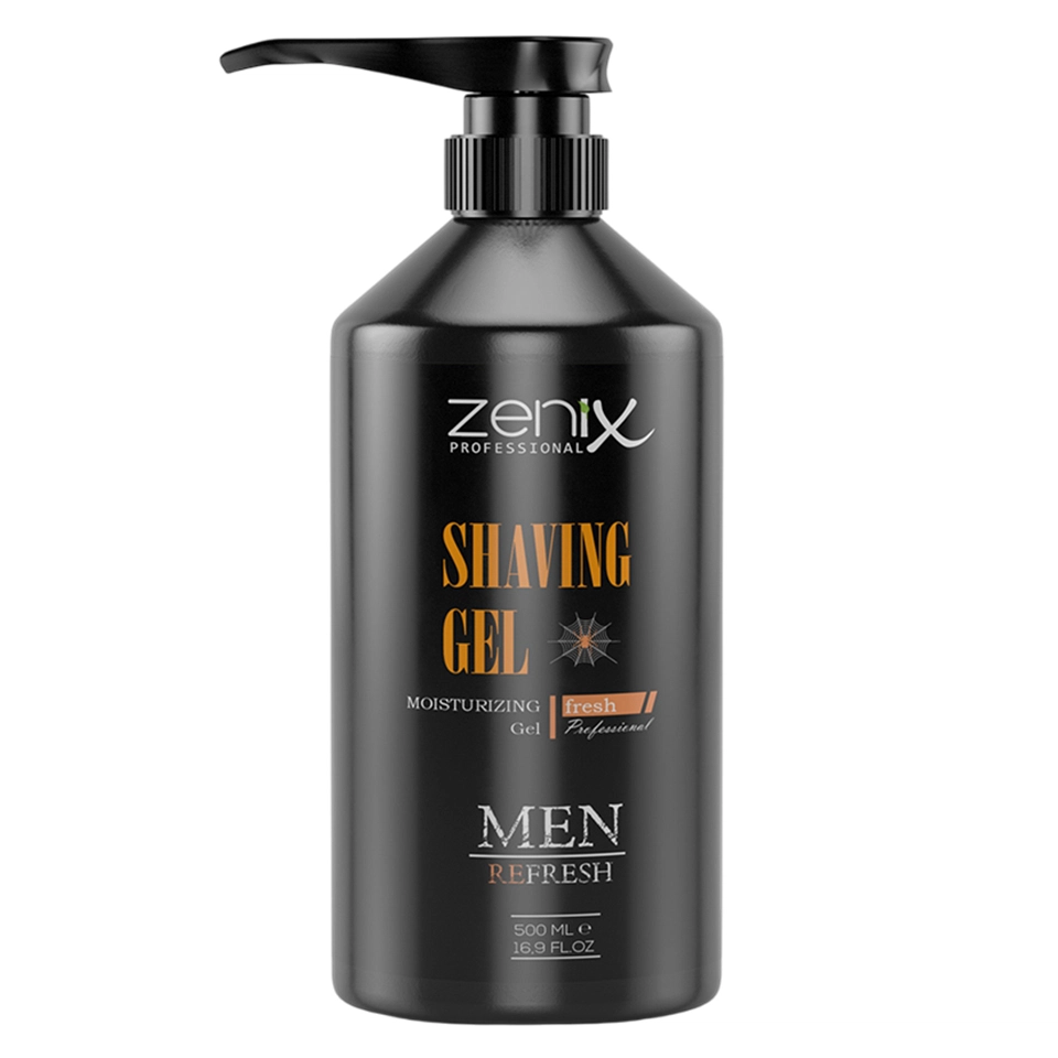1-77 (1) ژل اصلاح زنیکس zenix men series face care shaving gel حجم 500 میلی لیتر - تصویر 1