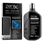 شامپو مو تخصصی ضد ریزش زنیکس zenix anti hairloss hair shampoo حجم 250 میلی لیتر