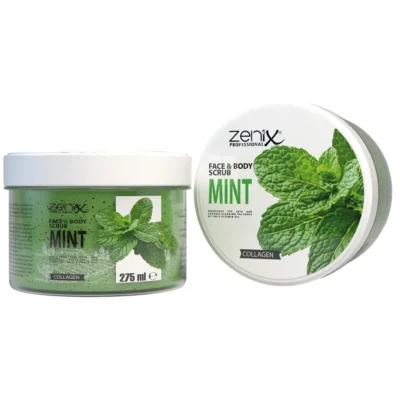 1-88-400x400 اسکراب صورت و بدن زنیکس رایحه نعناع zenix face skin care daily scrub mint حجم 275 میلی لیتر - تصویر 1