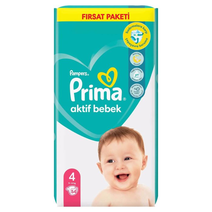 1670968139_24435-700x700 پوشک پریما ترک سایز 4 بسته 54 عددی آوانتاژ Prima ترک اصل - تصویر 1