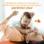 شامپو مو بچه جانسون Johnson bebek sampuani حجم 750 میلی لیتر - تصویر 3