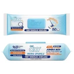 ست طی دسته‌دار و دستمال مرطوب طی مستر اوکسی MR.OXY MOP HEDİYELİ YER TEMİZLİK HAVLUSU - تصویر 3
