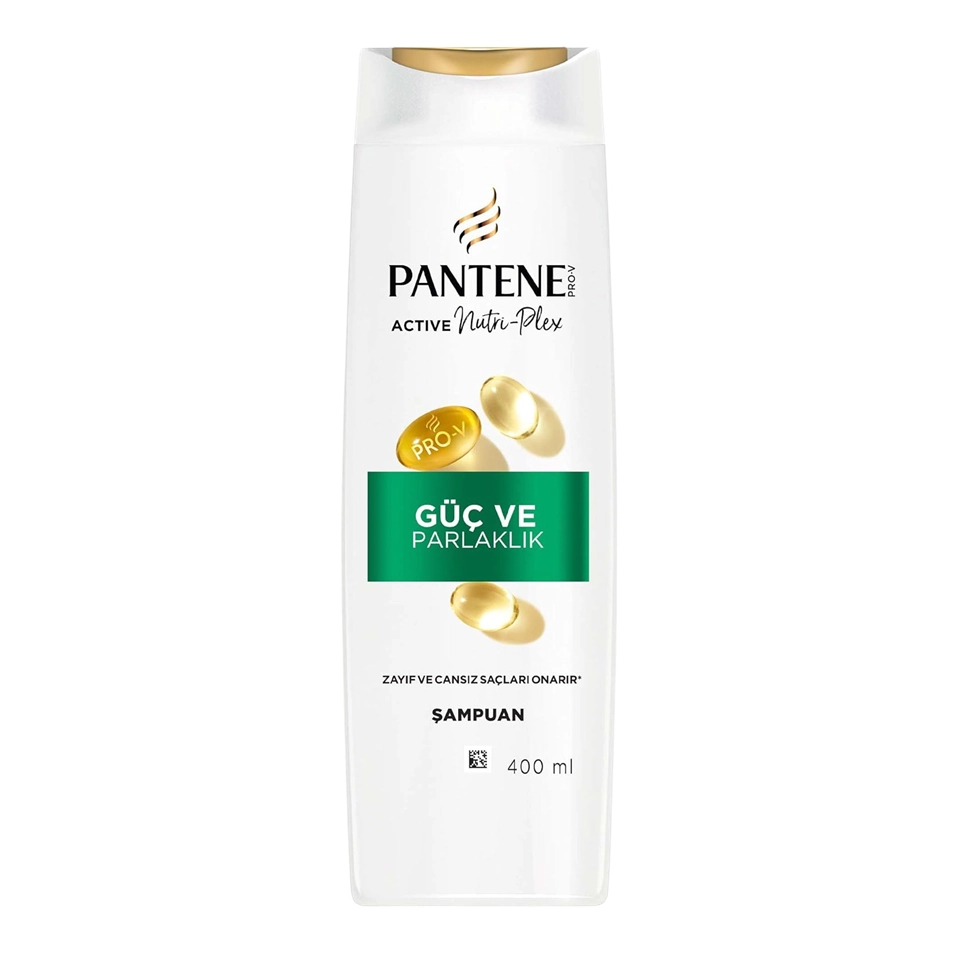 IMG_3558 شامپو مو پنتن براق کننده و تقویت کننده مو PANTENE GÜÇ VE PARLAKLIK حجم 400 میلی لیتر - تصویر 1