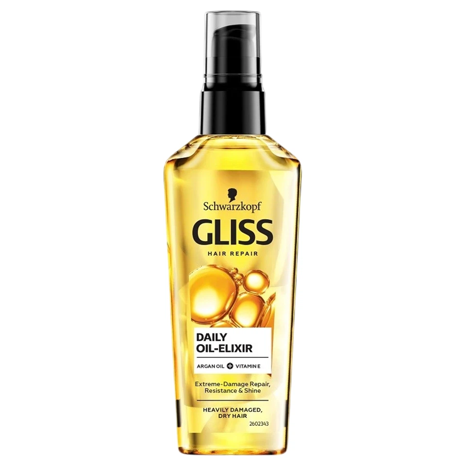 IMG_3576 روغن آرگان مو گلیس اکسیر روغن روزانه GLISS DAILY OIL ELIXIR حجم 75 میلی لیتر - تصویر 1