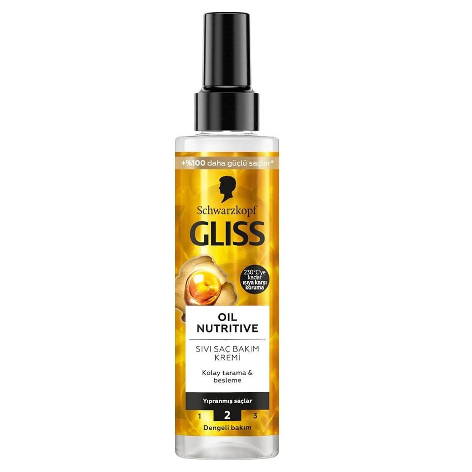 IMG_3594 اسپری دو فاز گلیس اویل نوتریتیو Gliss Oil Nutritive Repair حجم 200 میلی لیتر - تصویر 1
