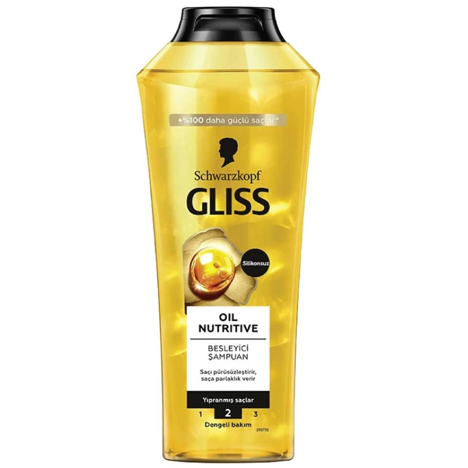 IMG_3605 شامپو مو گلیس اویل نوتریتیو GLISS OIL NUTRITIVE حجم 500 میلی لیتر - تصویر 1