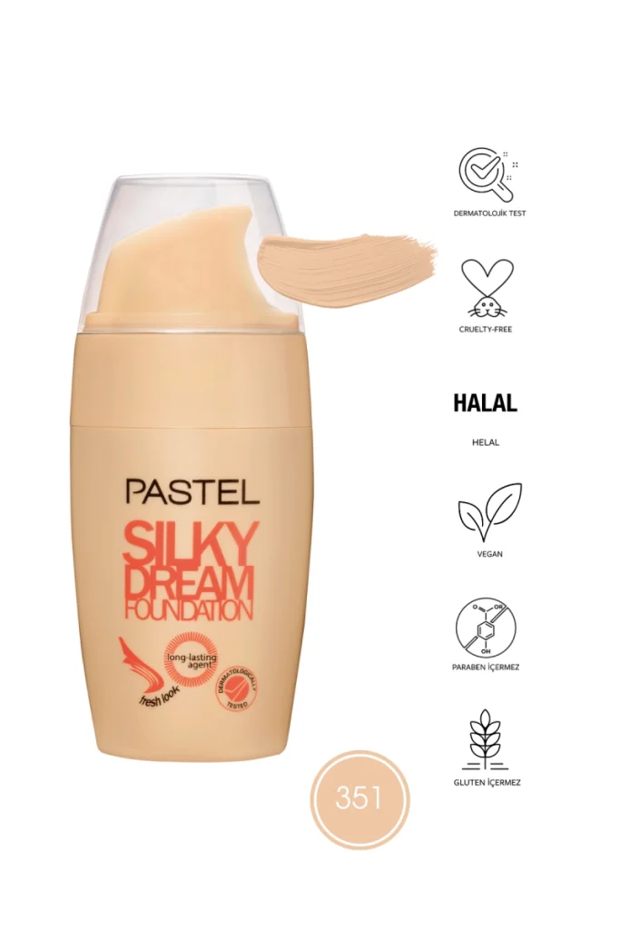 IMG_3803 کرم پودر پاستل مدل Silky dream حجم 30 میلی لیتر 351 FRESH - تصویر 1