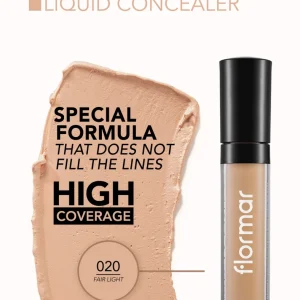 کانسیلر مایع فلورمار مدل Perfect Coverage حجم 5 میلی لیتر 020 Fair/Light