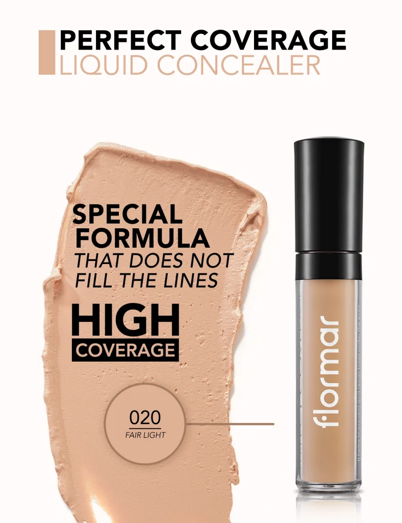 IMG_3872 کانسیلر مایع فلورمار مدل Perfect Coverage حجم 5 میلی لیتر 020 Fair/Light - تصویر 1