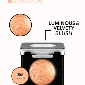 رژ گونه فلورمار مدل Baked. 056 Peachypink