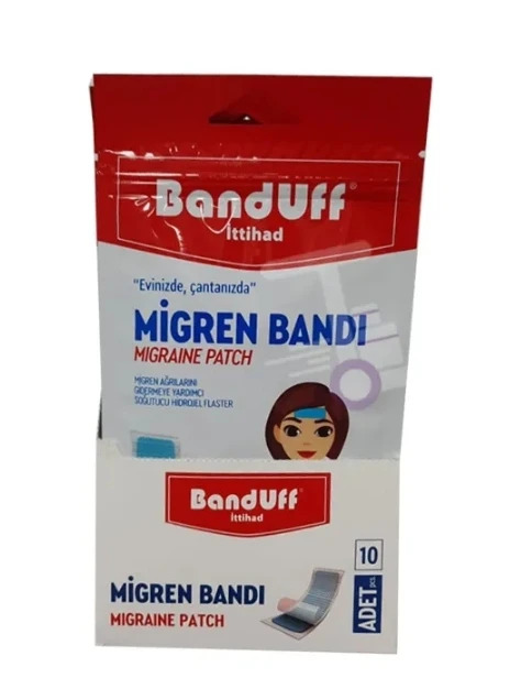 IMG_4329 چسب میگرن بندوف Banduff مدل Migren Bandi بسته ۳ عددی - تصویر 1