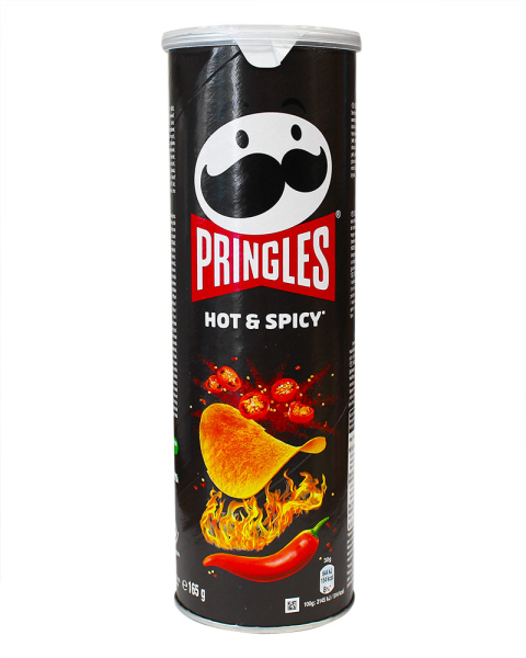IMG_4339 چیپس پرینگلز pringles با طعم تند و آتشی 165 گرم - تصویر 1
