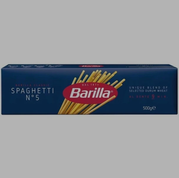 IMG_4518 ماکارونی اسپاگتی مدل n.5 باریلا Barilla حجم 500 گرمی - تصویر 1