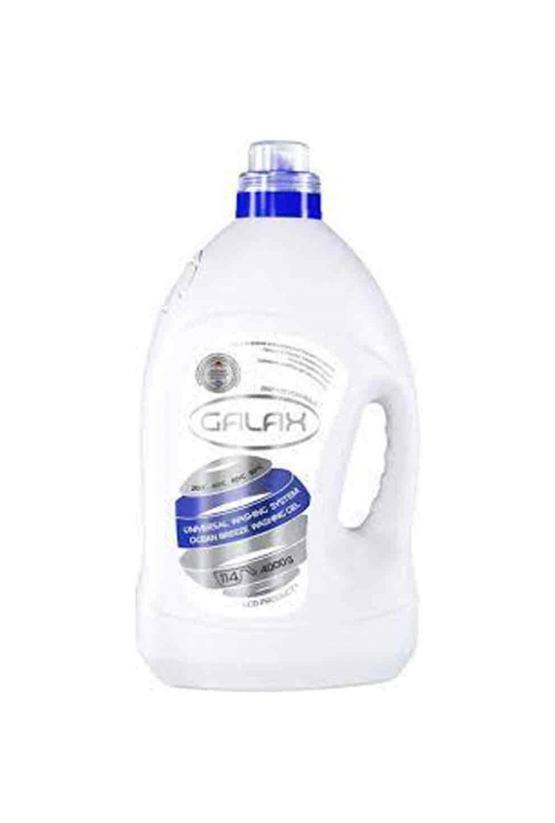 IMG_4821 ژل لباسشویی آلمانی گالاکس GALAX UNIVERSAL با رایحه نسیم اقیانوس 114 بار شستشو 4000 گرم - تصویر 1