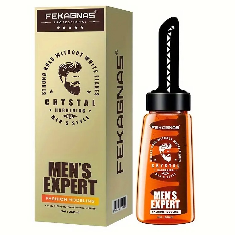 IMG_5172 ژل حالت دهنده موی مردانه FEKAGNAS مدل شانه دار و تثبیت کننده - تصویر 1